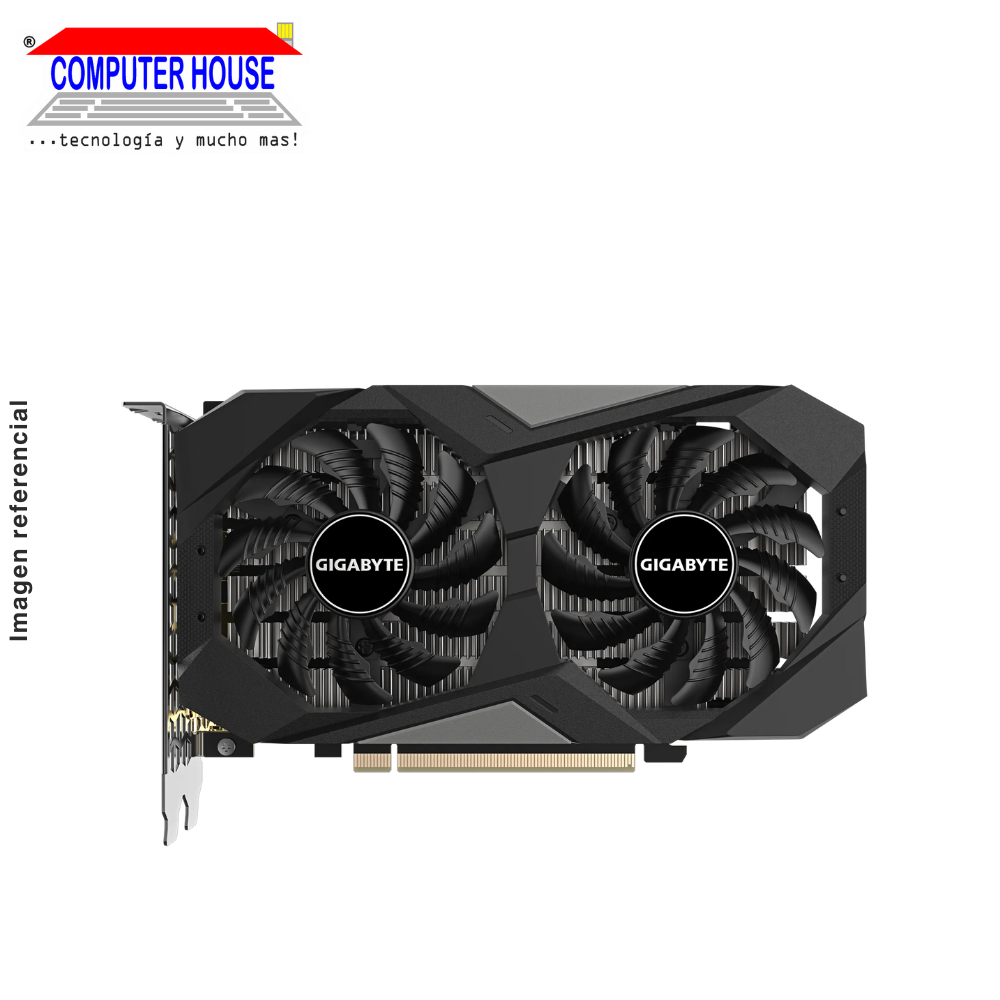 GIGABYTE RTX3050 6GB Video Card, GDDR6, WINDFORCE OC 6G, PCI-E 4.0, HDMI/DisplayPort, Nvidia Geforce 
