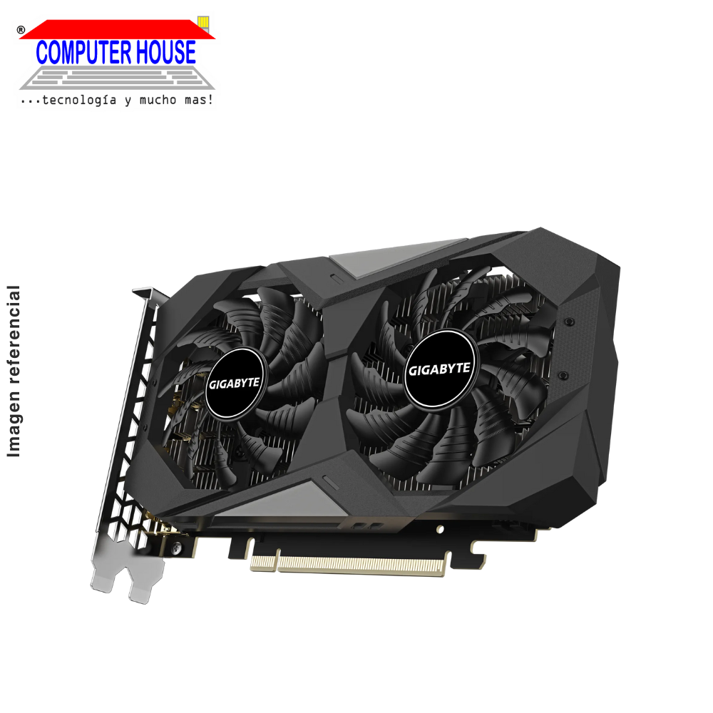 GIGABYTE RTX3050 6GB Video Card, GDDR6, WINDFORCE OC 6G, PCI-E 4.0, HDMI/DisplayPort, Nvidia Geforce 