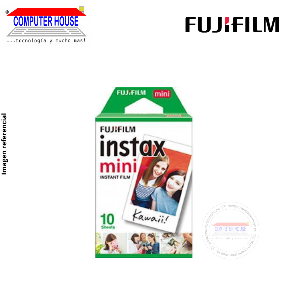 Cámara Instantánea FUJIFILM Instax Mini 11 Celeste + Pack 10 + Estuche