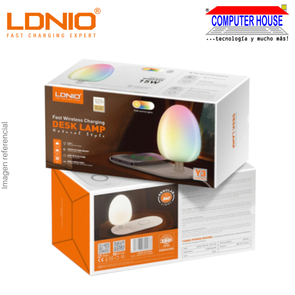 LDNIO Y3 15W Wireless Charger for Desktop.