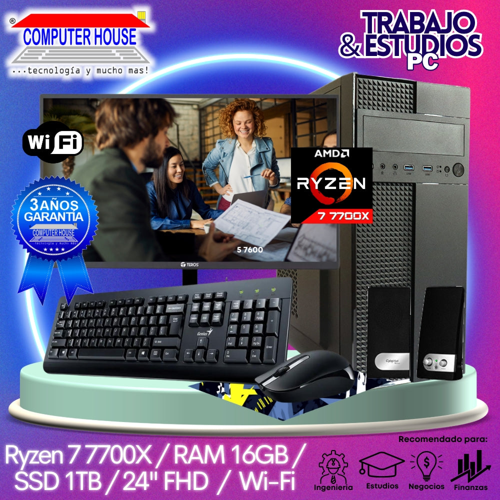Desktop Ryzen 7-7700X 