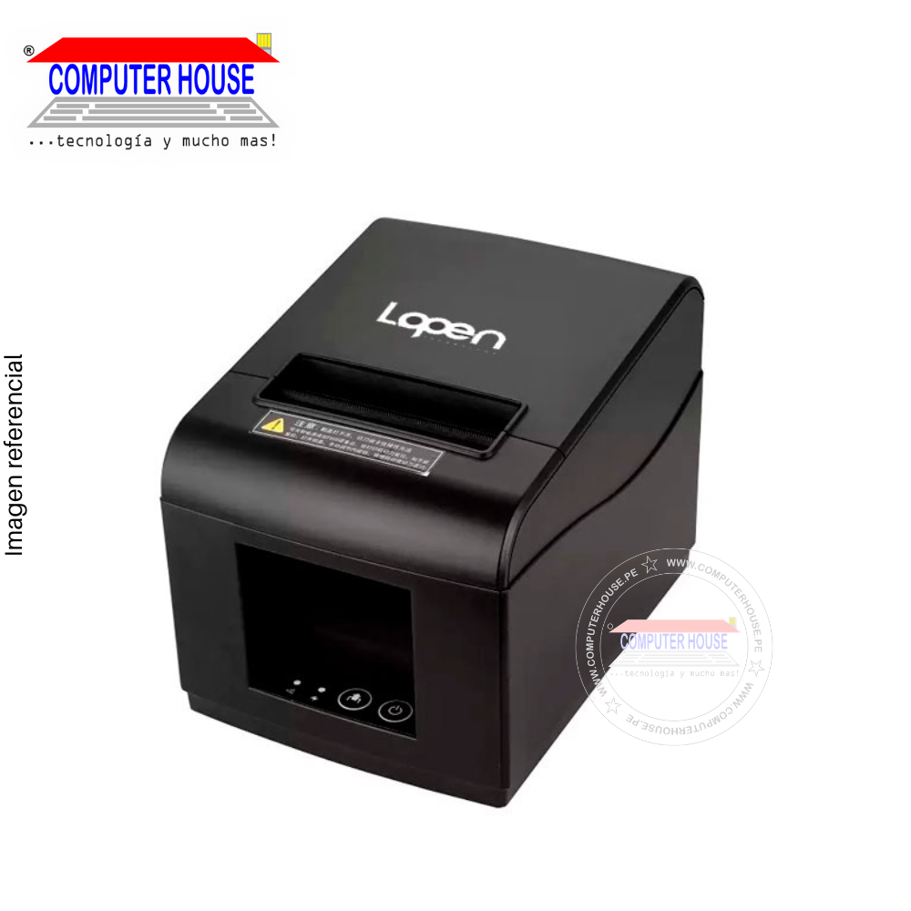 Impresora Térmica LOPEN LN-POS80-CX-UE, 80mm, USB/Ethernet