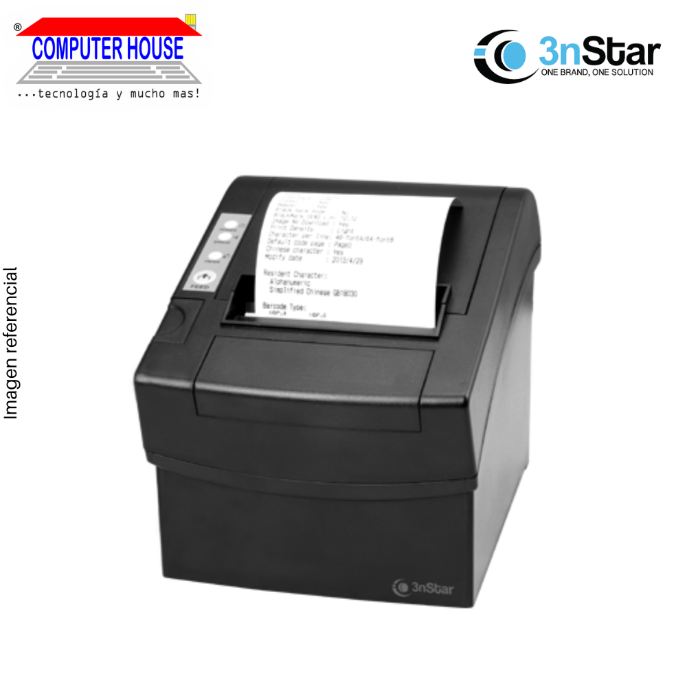 3NSTAR RPT010 Thermal Ticket Printer, USB/Ethernet/Wi-Fi.