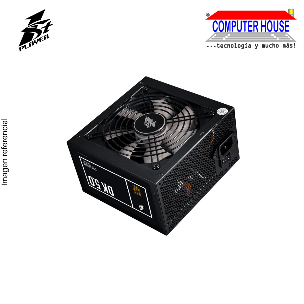 1St Player Certified Power Supply 500W, 80+ Bronze, DK5.0 (PS-500AX)