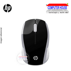 HP 200 Souris Sans Fil Wireless Mouse, 3 Buttons, 1000DPI, USB Receiver.