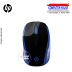 HP 200 Souris Sans Fil Wireless Mouse, 3 Buttons, 1000DPI, USB Receiver.
