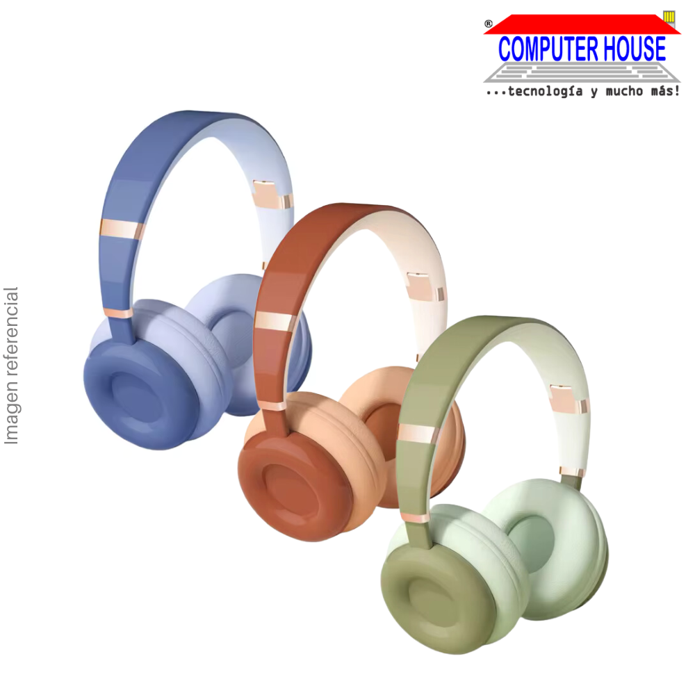 KE-26 Wireless Headband Headset, Bluetooth, Microphone - Colors