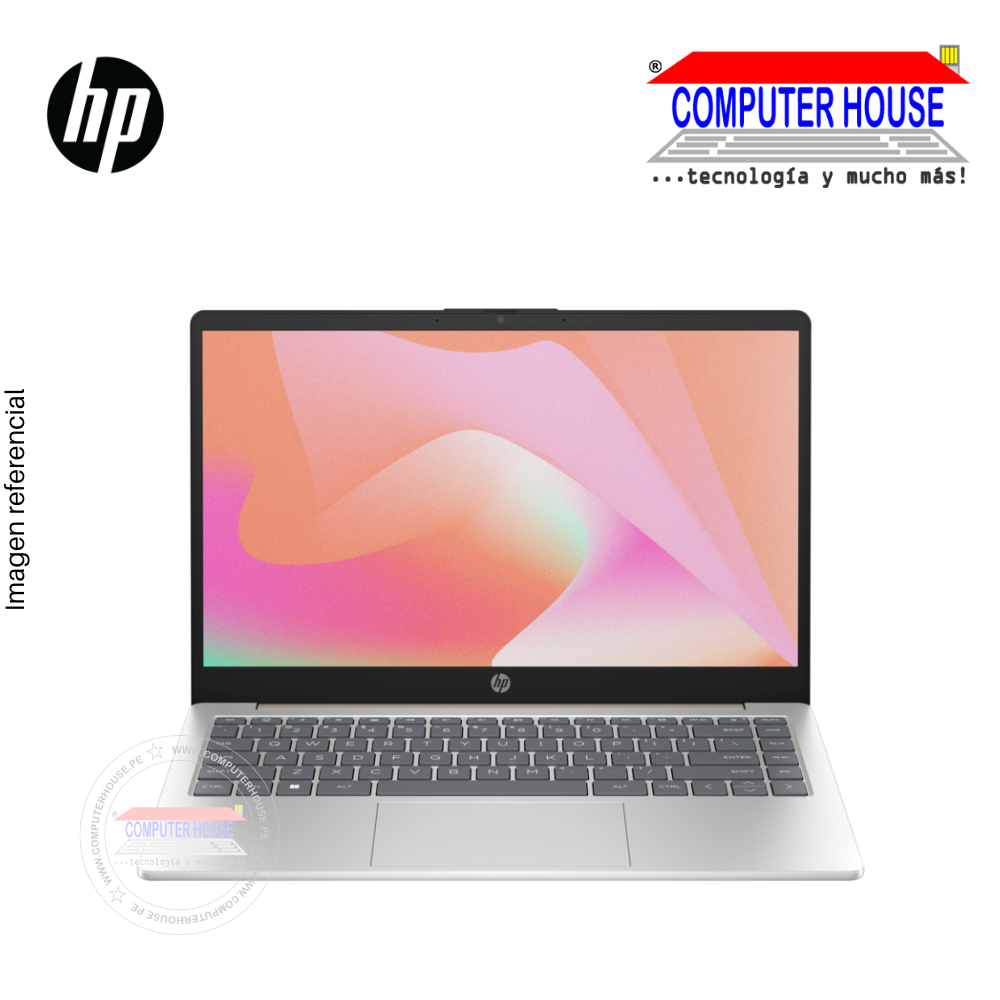 HP Laptop 14-Em0009la AMD Ryzen 5-750U, Ram16GB, SSD 512GB, 14