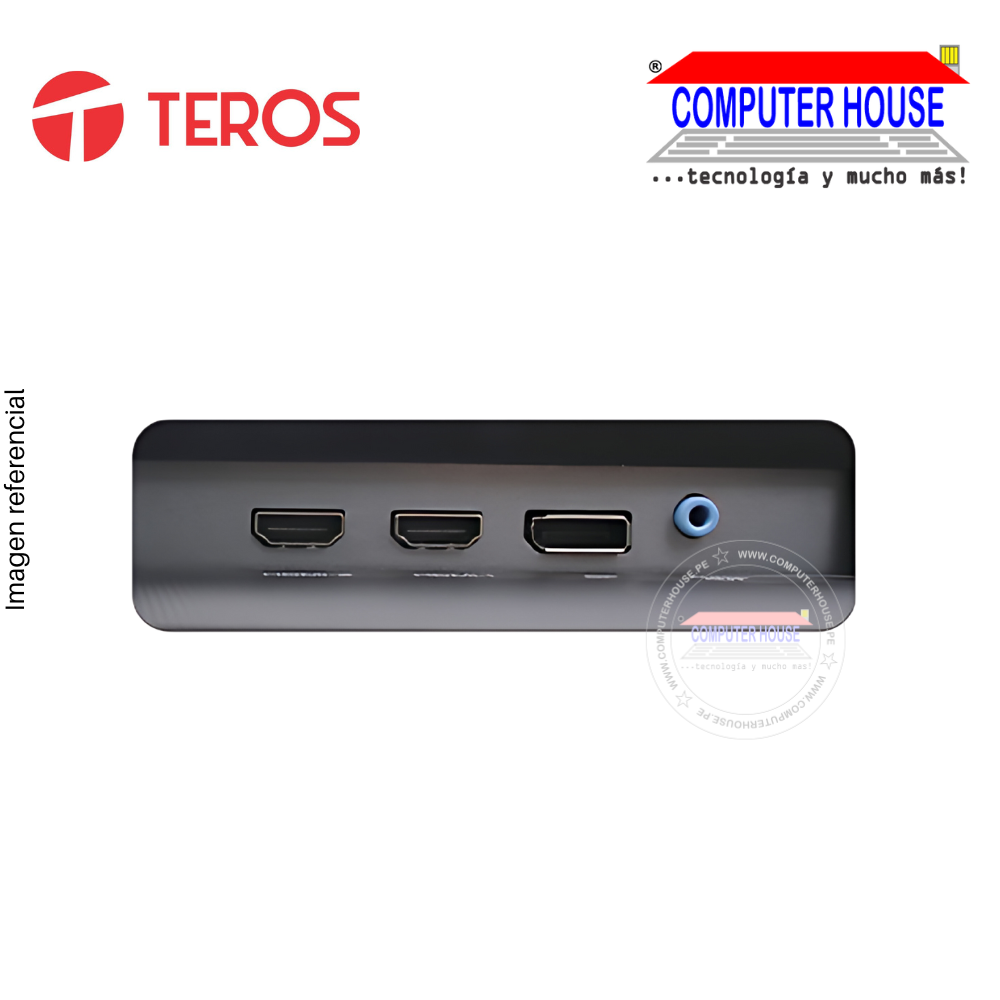 Monitor Gamer Teros 27" TE-2752G, Flat (plano), IPS 165hz, 1920x1080, Full HD, HDMI,DP, Pivot