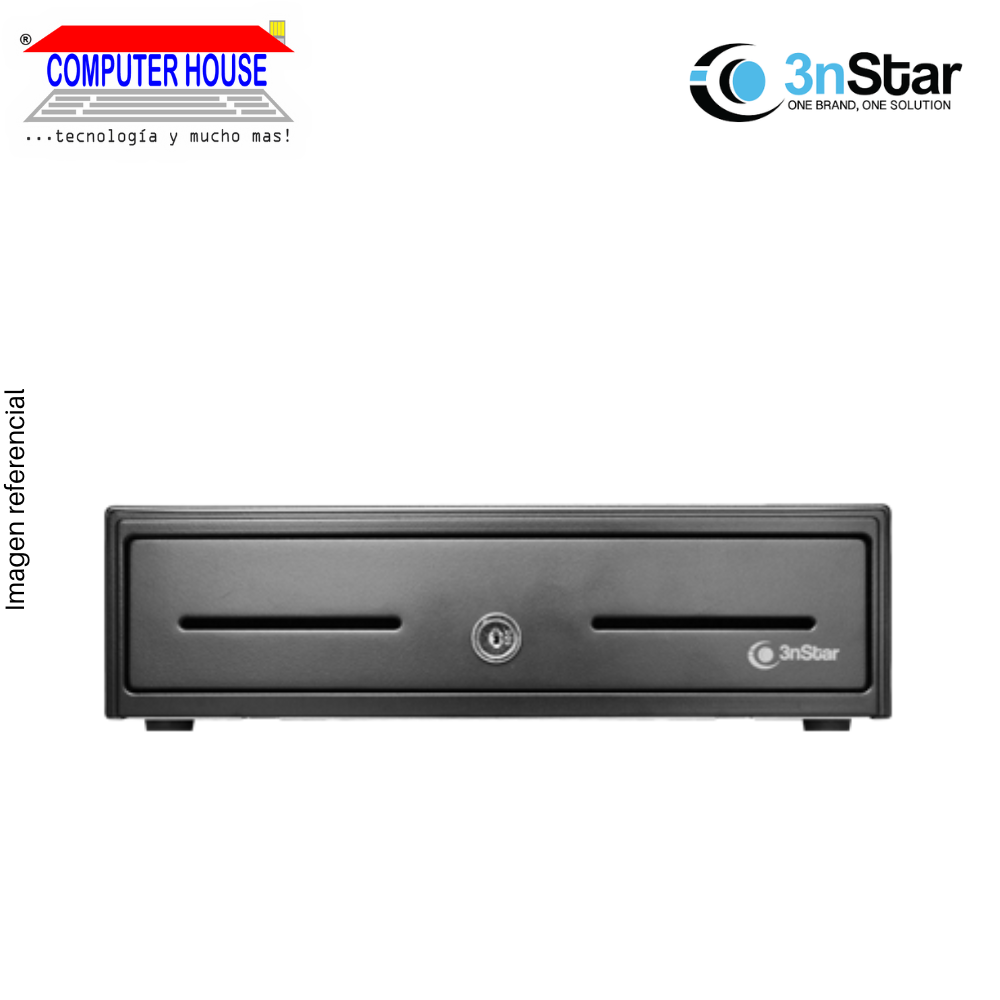 Gaveta de dinero 3NSTAR POS-CD250, 330mm x 343mm, RJ11.