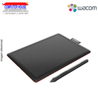 Graphics Tablet WACOM CTL-472/KSO-B424 One, Small, Red/Black. 