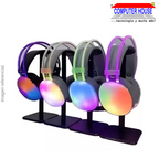 Audífono Inalámbrico PG580 vincha con luces RGB, Bluetooth, Micrófono - Colores