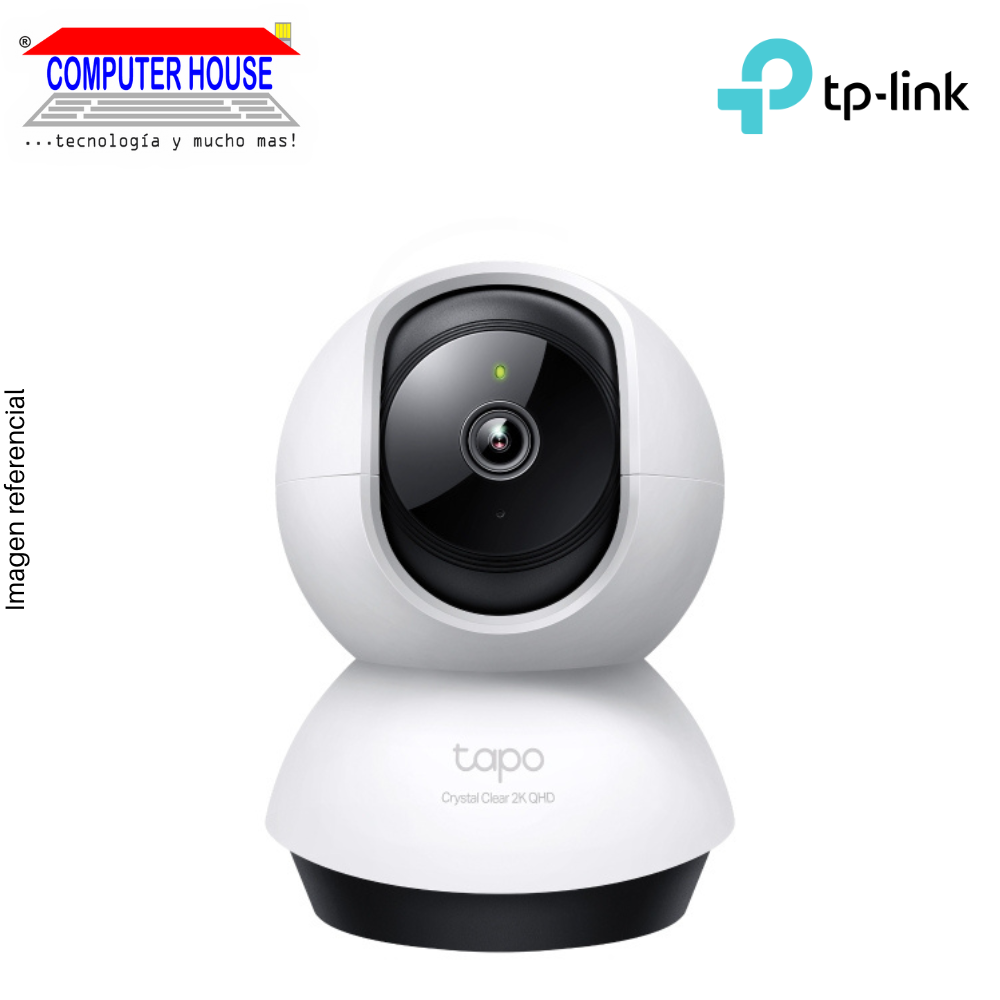 Cámara de Vigilancia TP-LINK TAPO C220, Cámara Wi-Fi/IP, 2K 4MP QHD (2560X1440px), 360º, vigilancia inteligente interior.