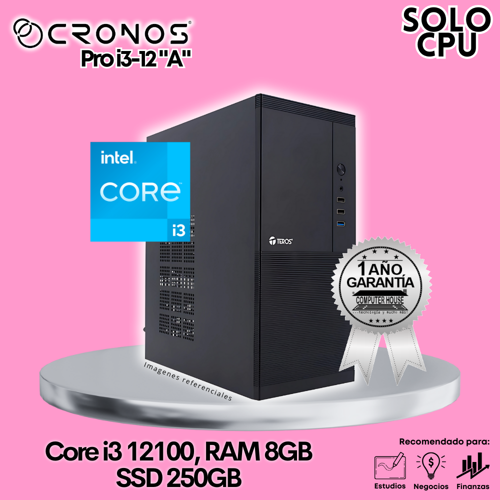 Solo CPU: CRONOS Pro i3-12 