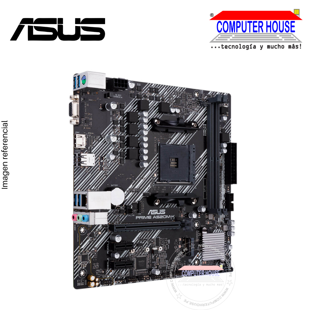 MotherBoard ASUS PRIME A520M-K AMD RYZEN DDR4 AM4. 