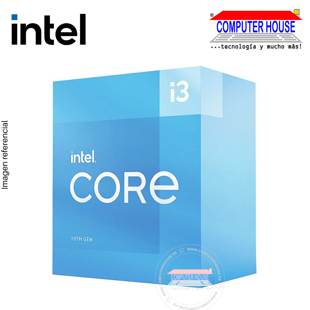 INTEL Processor I3-10105 ,3.70GHZ ,6MB, LGA1200 ,65W (BX8070110105)
