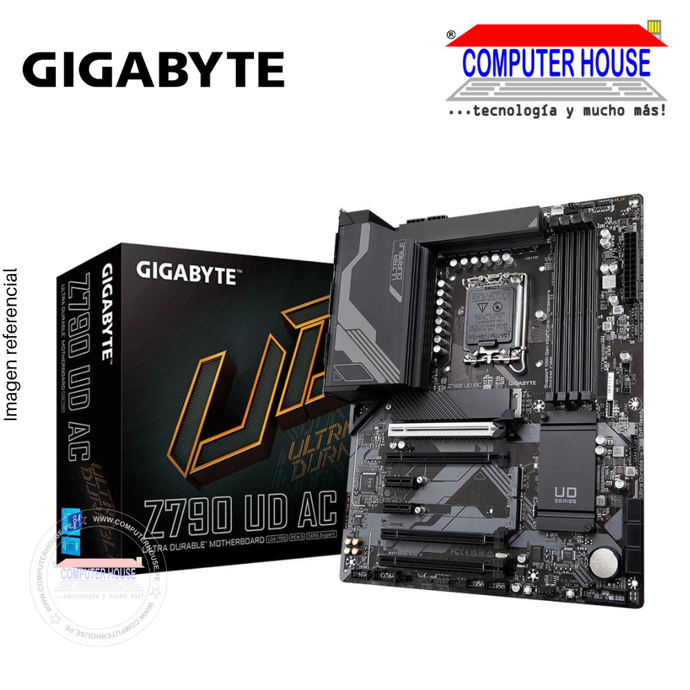Motherboard GIGABYTE Z790 UD AC, Chipset Intel Z790, LGA1700, ATX.