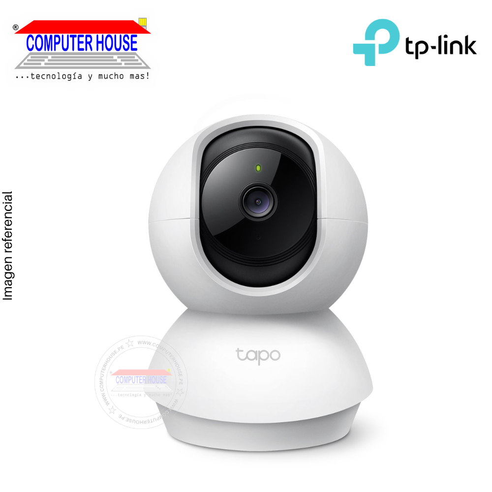 Cámara de Seguridad Wi-Fi TP-LINK Tapo C200c, 360°, FHD (1920X1080px), vigilancia inteligente, Interior.