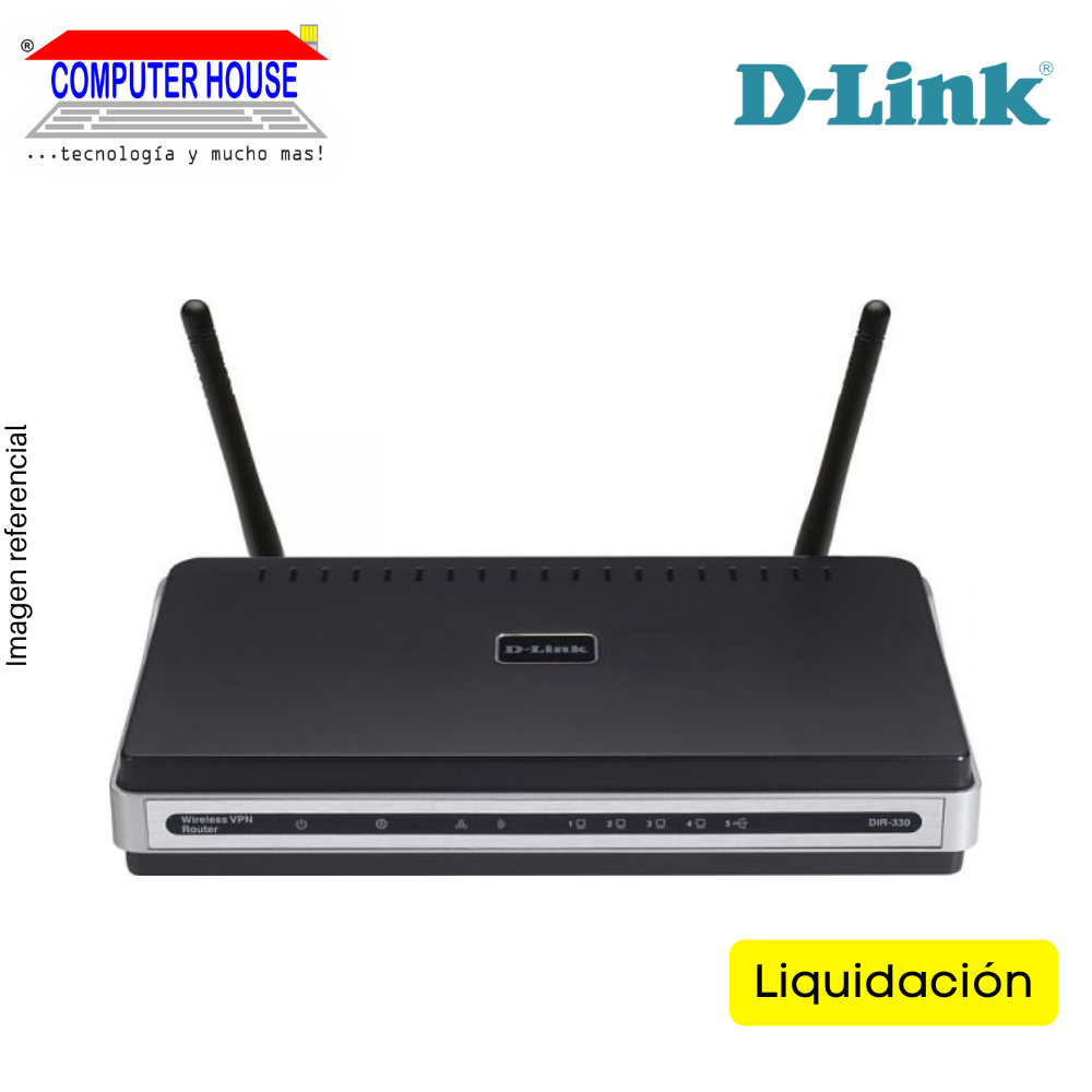 D-LINK DIR-330 Router 4 LAN Ports
