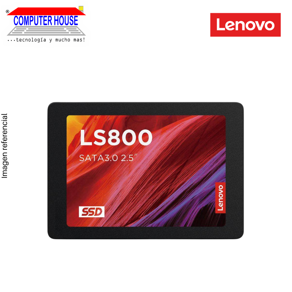 LENOVO 240GB Solid State Drive, LS800, SSD 2.5" Sata (Max Read 520MB/s, Max Write 460MB/s). 