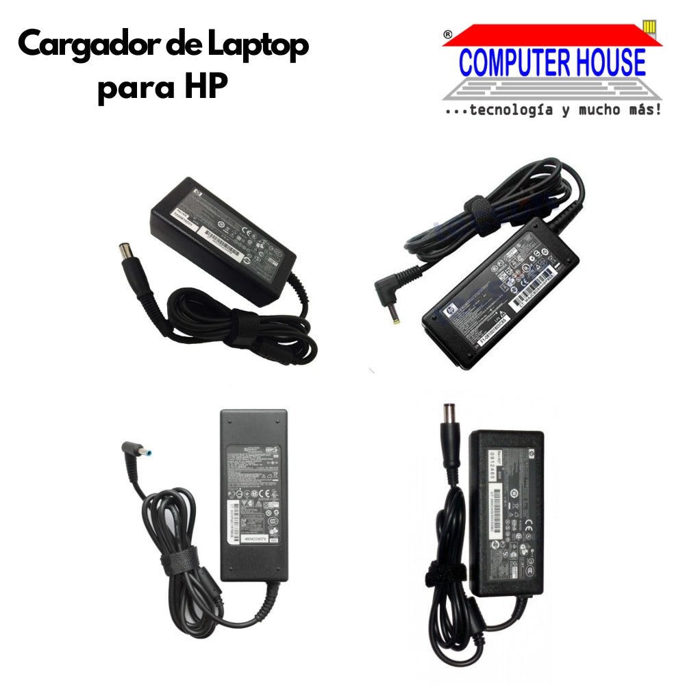 Cargador para laptop HP 19.5V (Compatible)