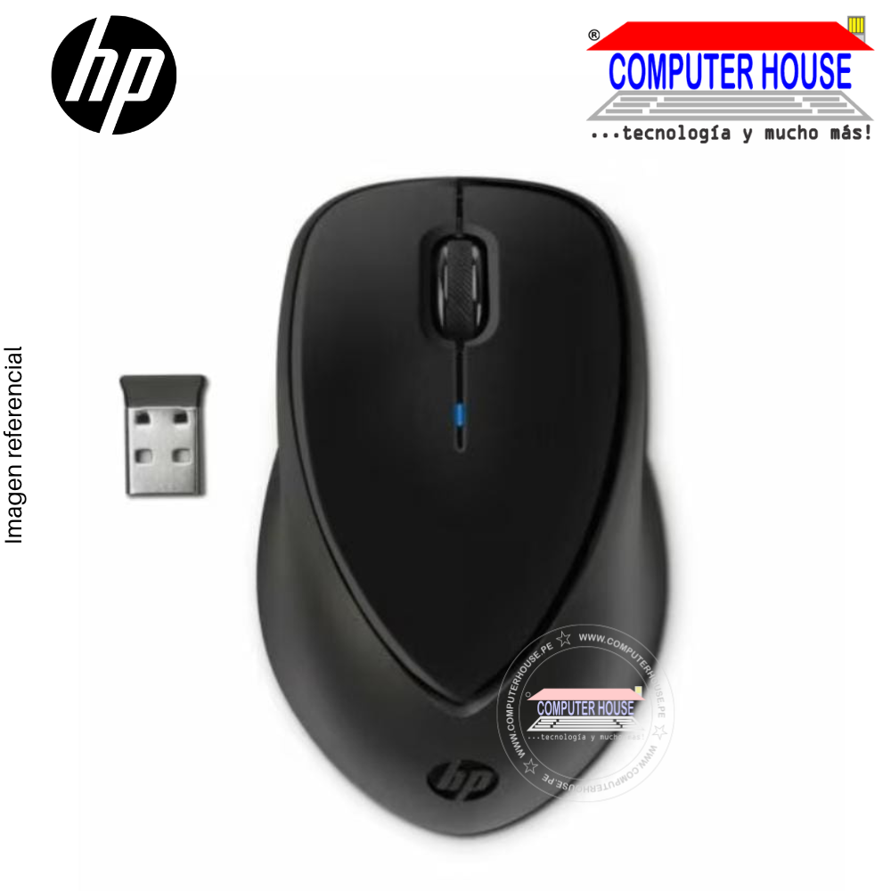 Mouse Inalámbrico HP de Sujeción Cómoda