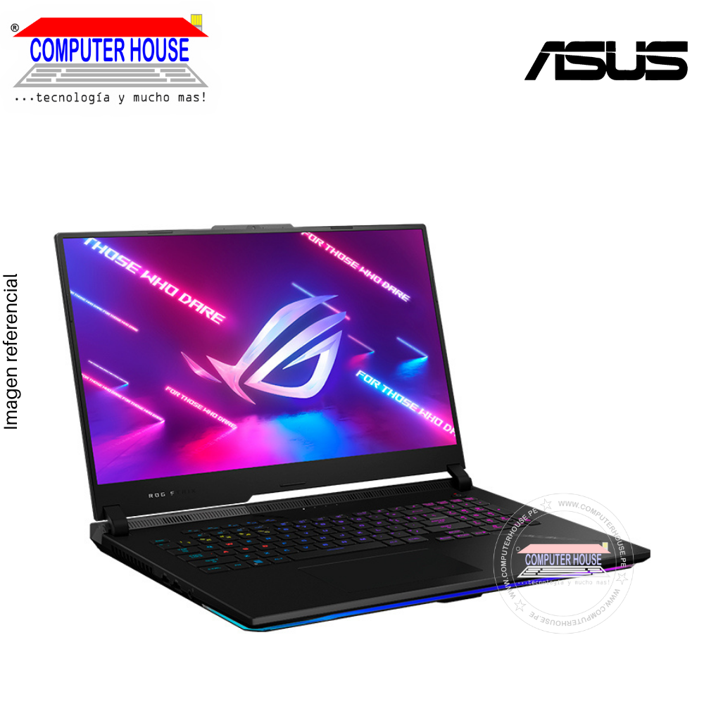 Laptop ASUS ROG Strix Scar 17, Ryzen 9-7945HX3D, RAM 32GB DDR5, SSD 2TB, Video RTX4090 16GB, 17.3" WQHD, Windows 11.