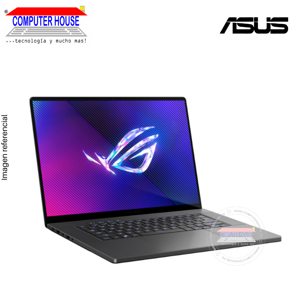 Laptop ASUS ROG Zephyrus G16, Core Ultra i9-185H, RAM 32GB DDR5, SSD 1TB, Video RTX4070 8GB, 16" 2.5K WQXGA, Windows 11.