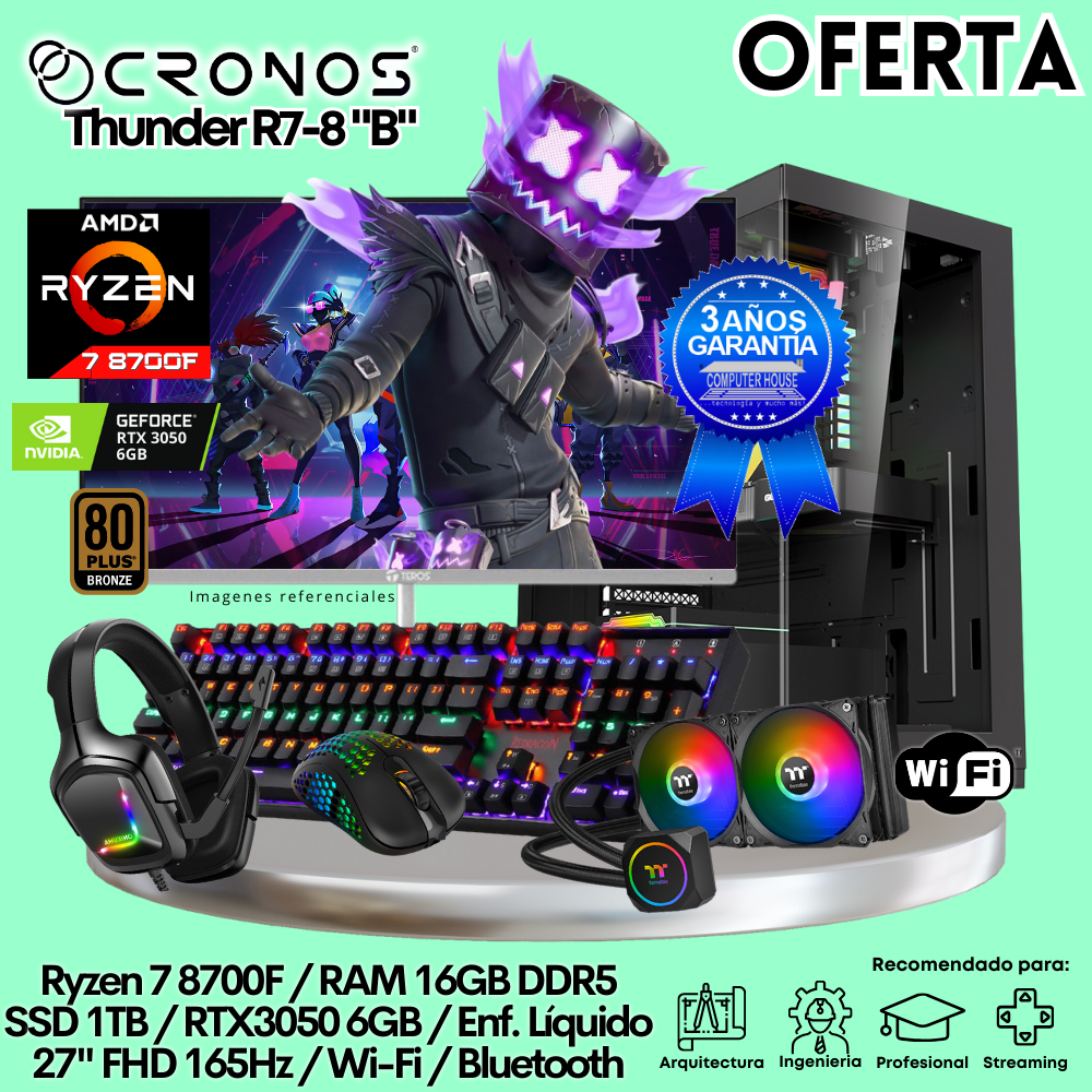 OFERTA: PC Xtreme CRONOS Thunder R7-8 