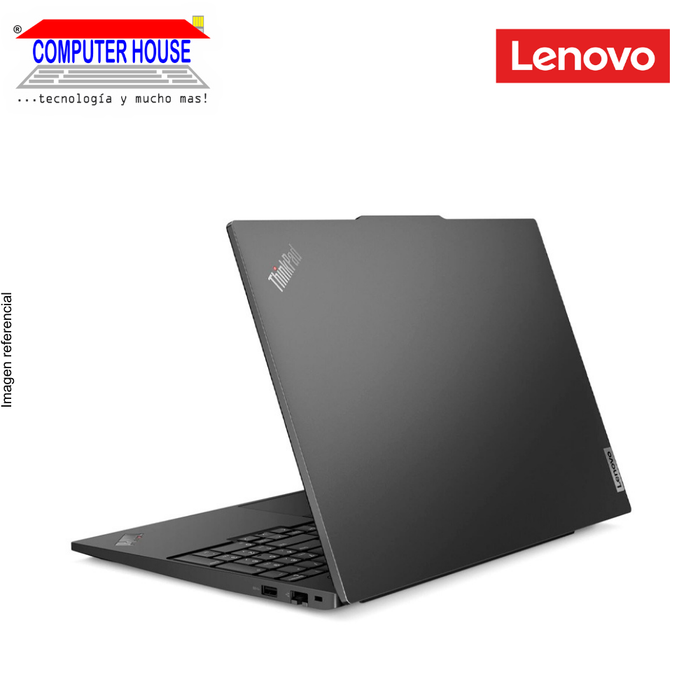 LENOVO ThinkPad E16 Laptop, Core Ultra 7-155H, 16GB DDR5 RAM, 1TB SSD, 16" WUXGA, Windows 11.