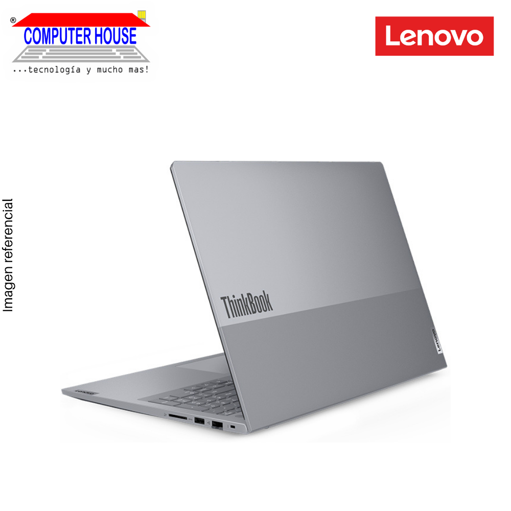 LENOVO Thinkbook 16 Laptop, Core 5-210H, 16GB DDR5 RAM, 1TB SSD, 16" WUXGA, FreeDos.