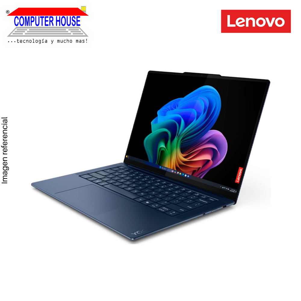 Laptop LENOVO Yoga Slim 7, Snapdragon X Elite X1E, RAM 32GB DDR5, SSD 1TB, 14.5" 3K, Pantalla Táctil, Windows 11.