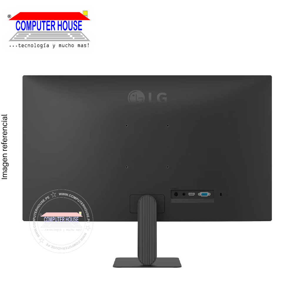 Monitor LG 27" 27U411A-B Plano, 120Hz, 5MS, FHD IPS, sRGB, 1920x1080, HDMIx1/VGAx1/HP-Out.