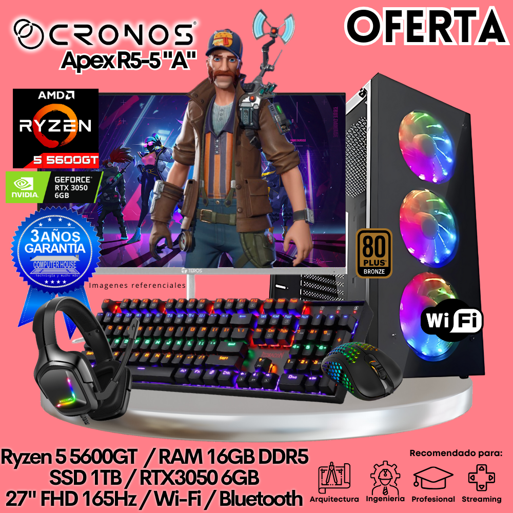 OFERTA: PC Xtreme CRONOS Apex R5-5 