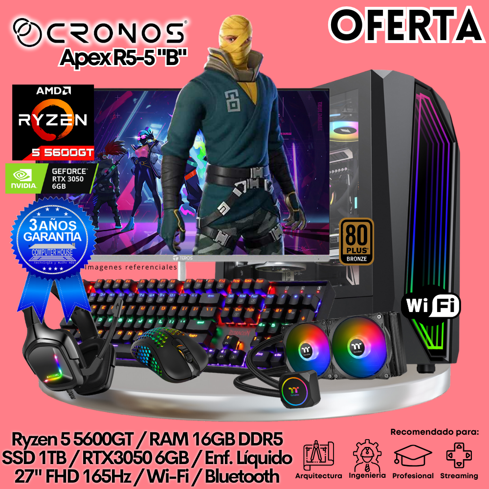 OFERTA: PC Xtreme CRONOS Apex R5-5 