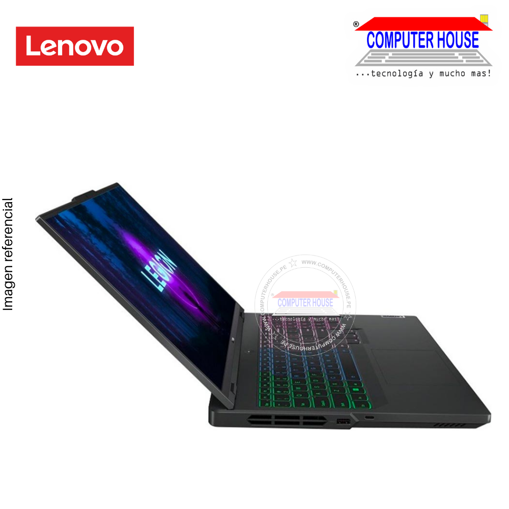 Laptop LENOVO Legion PRO, Core i9-13900HX, RAM 16GB DDR5, SSD 1TB, Video RTX4080 12GB, 16" FHD 240Hz, Teclado en Inglés, Windows 11.