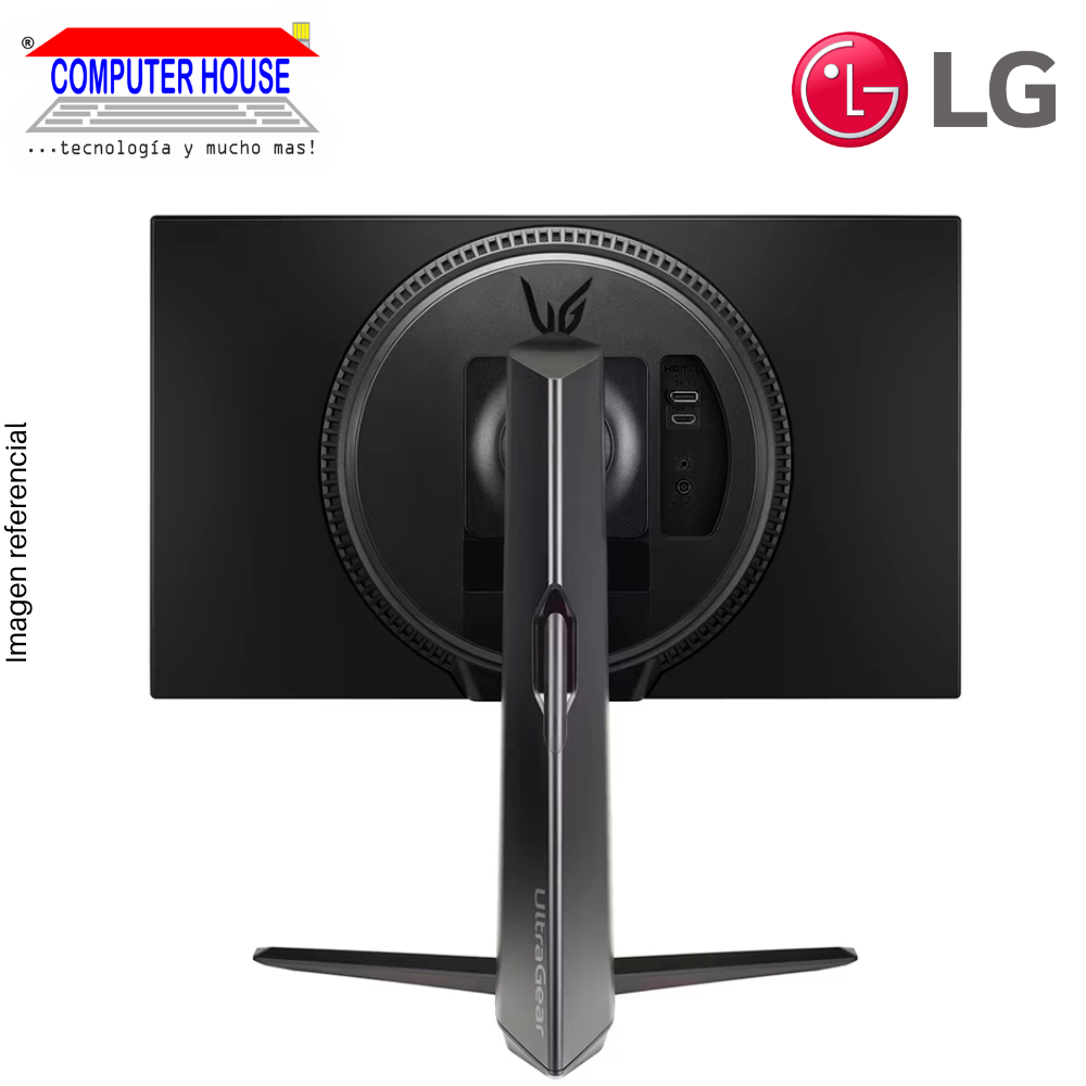 LG 27" 27GS65F-B UltraGear Gamer Monitor, Flat, FHD, IPS, 1920x1080, HDMI, DisplayPort, HP-OUT, 180Hz, 1ms.