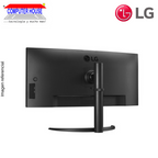Monitor LG 34" 34WQ75C-B UltraWide, Curvo, QHD, IPS, resolución 3440x1440, 2xHDMI, 1xDisplayPort, LAN, USB-C, USB-A.