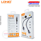 LDNIO USB to Type-C cable LS441 2.4A with length 1 meter. 