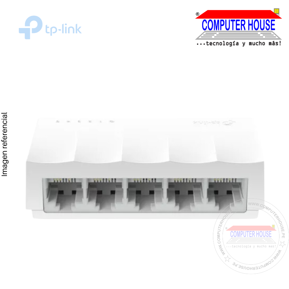 TP-LINK LS1005 Switch, 5 Ports, RJ45 10/100Mbps. 