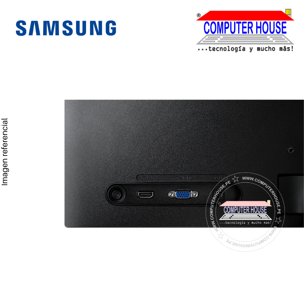 SAMSUNG Monitor 24" LS24R350FZNXZA, LED, 1920x1080 IPS FHD, HDMI / VGA.