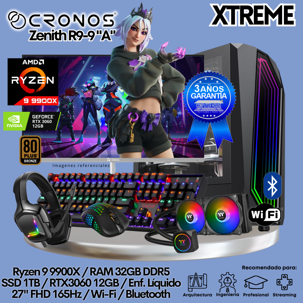 PC Xtreme CRONOS Zenith R9-9 