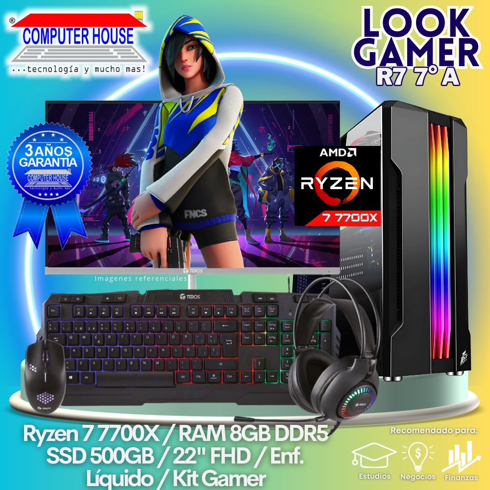 LOOK GAMER Ryzen 7-7700X 