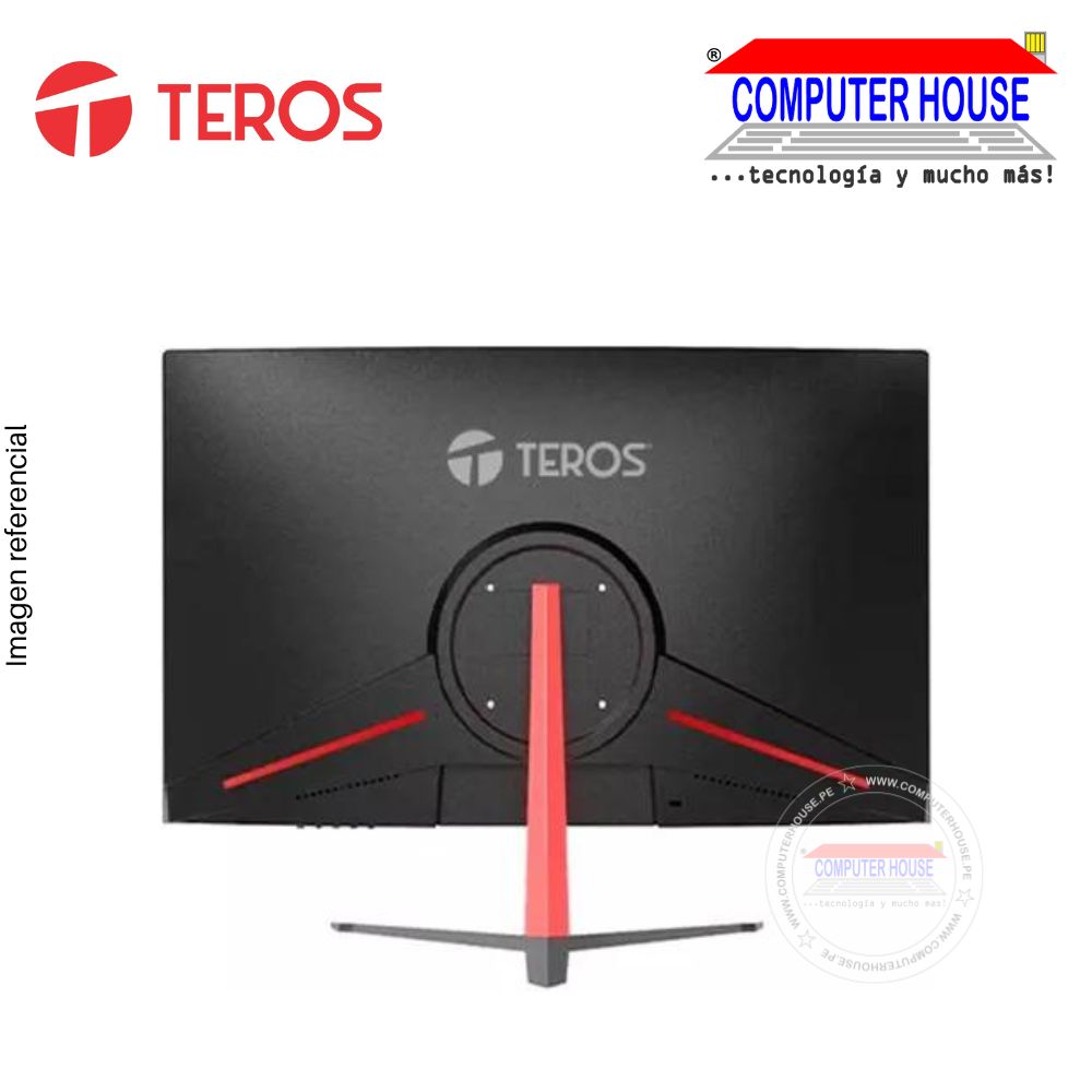 TEROS Monitor 21.5" TE-2123S, Flat (plano), 1920x1080 FHD, 75Hz, 1MS, Audio/HDMI/VGA.