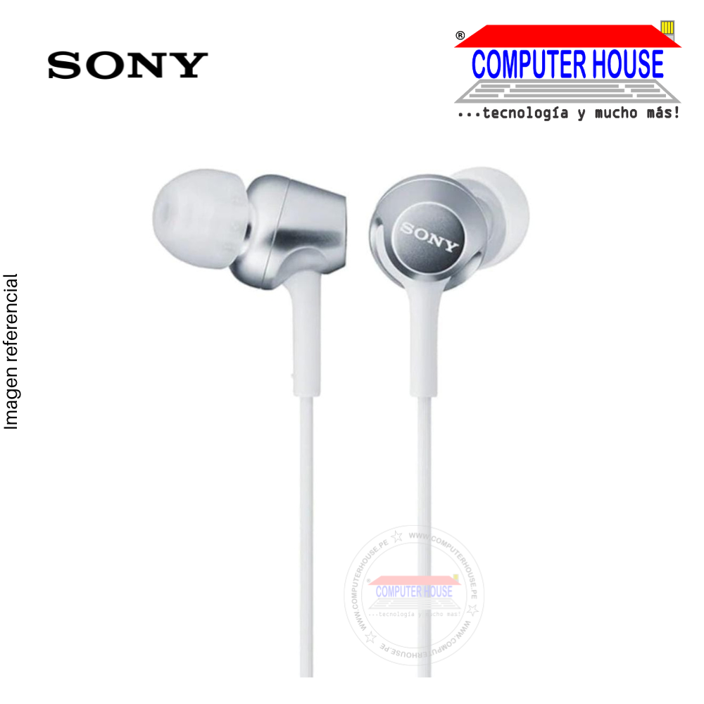 Auriculares Intrauditivos Con Micrófono SONY, MDR-EX255AP