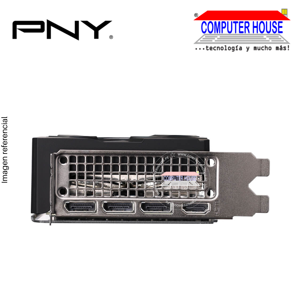 Tarjeta de Video PNY Nvidia Geforce RTX 3060 Ti 8GB Verto Dual Fan, GDDR6X, 3 DP / 1 HDMI.
