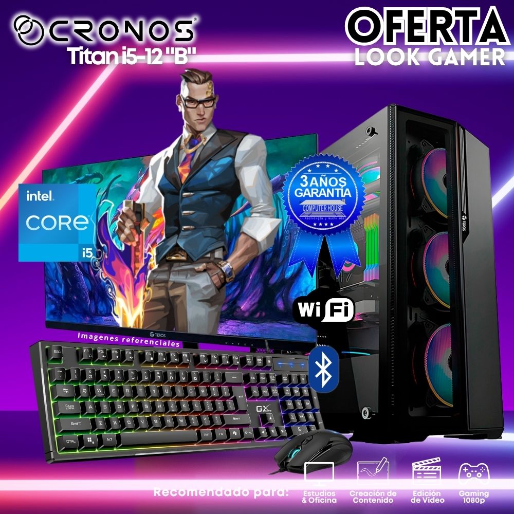 OFFER: CRONOS Qubit R7-5700G PC, 8GB RAM, 500GB SSD, 22″ FHD Monitor, Keyboard + Mouse Kit, Speakers or Headphones.