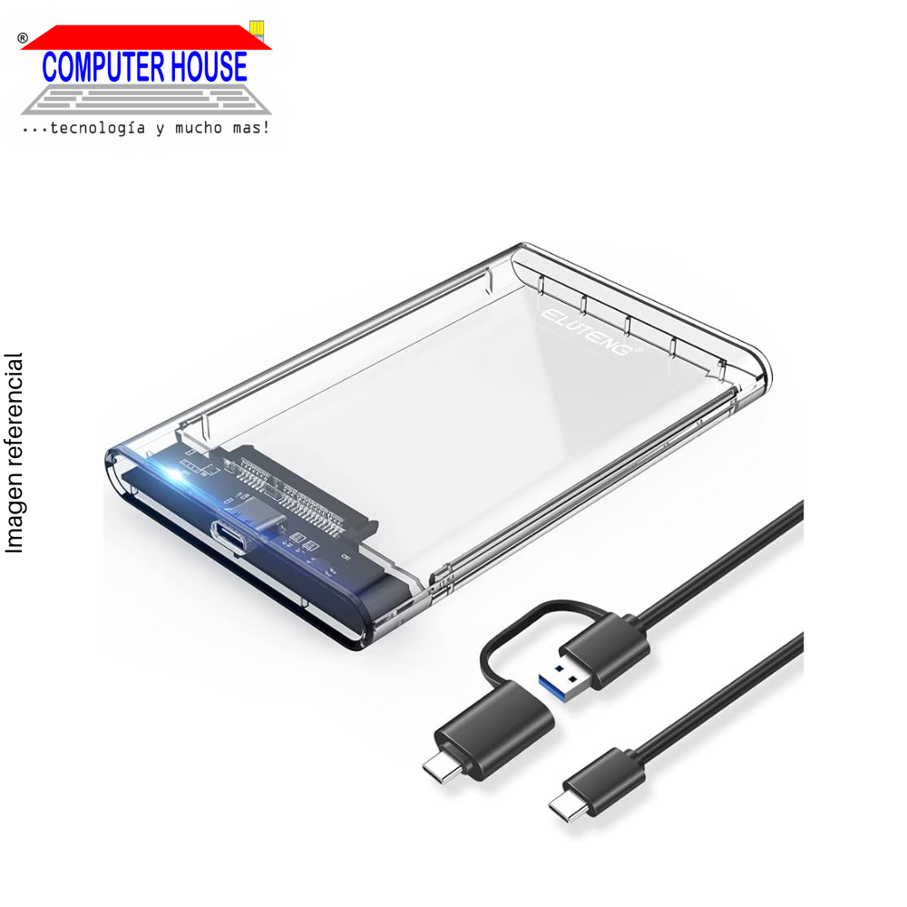 Case externo para HDD/SSD 2,5