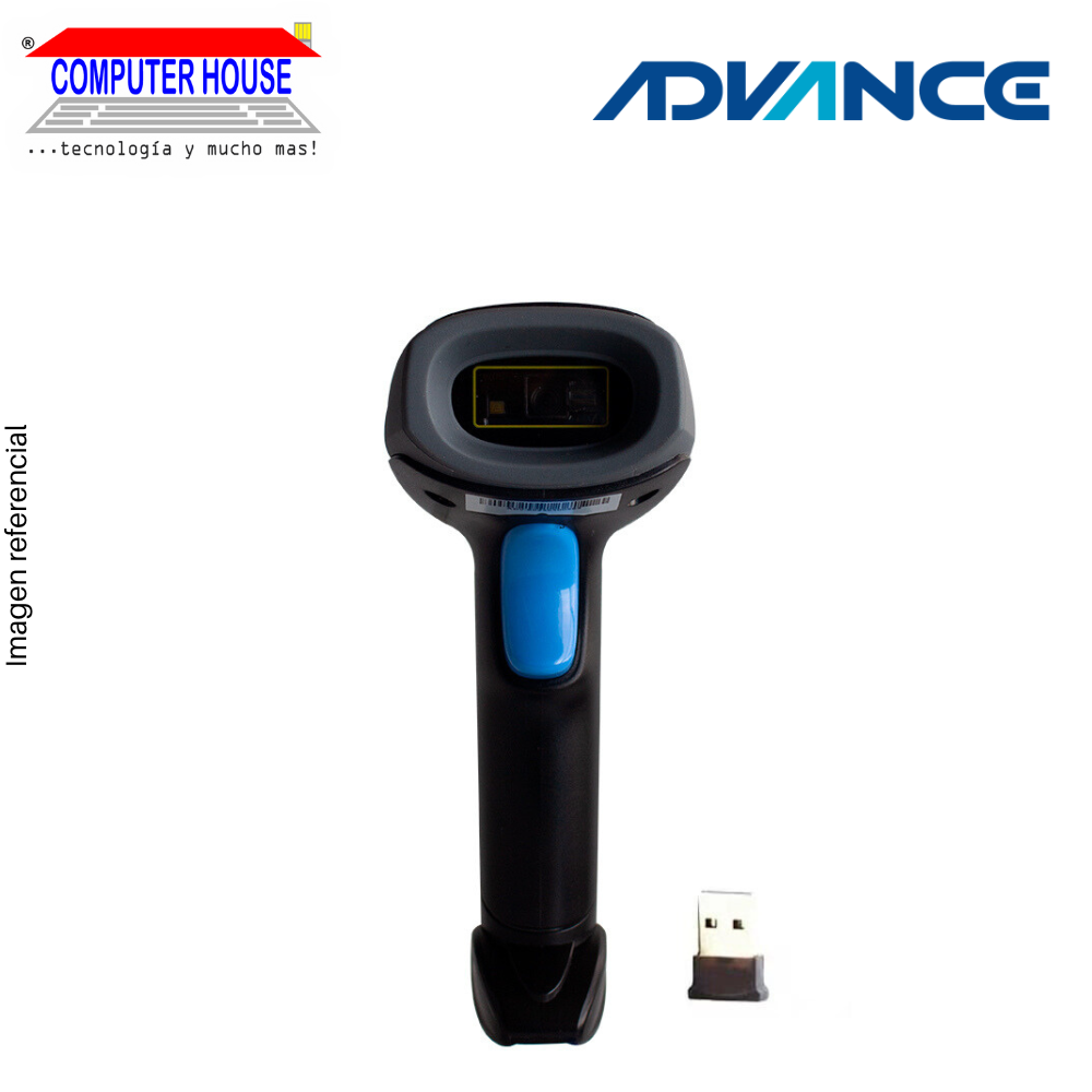 Advance ADV-6013 Barcode Reader, USB, 2D. 