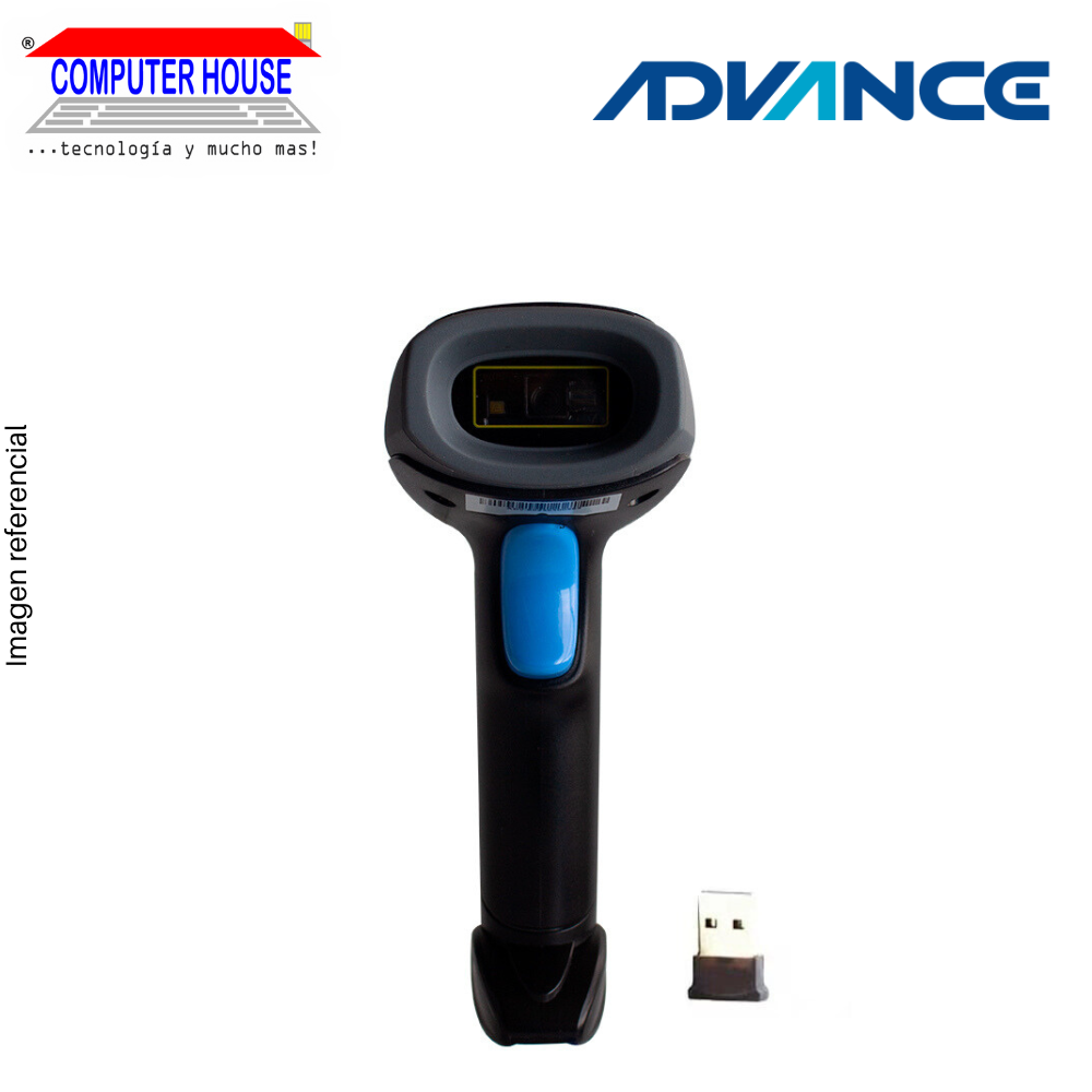 Lector de Código de Barras Advance  ADV-6013, USB.